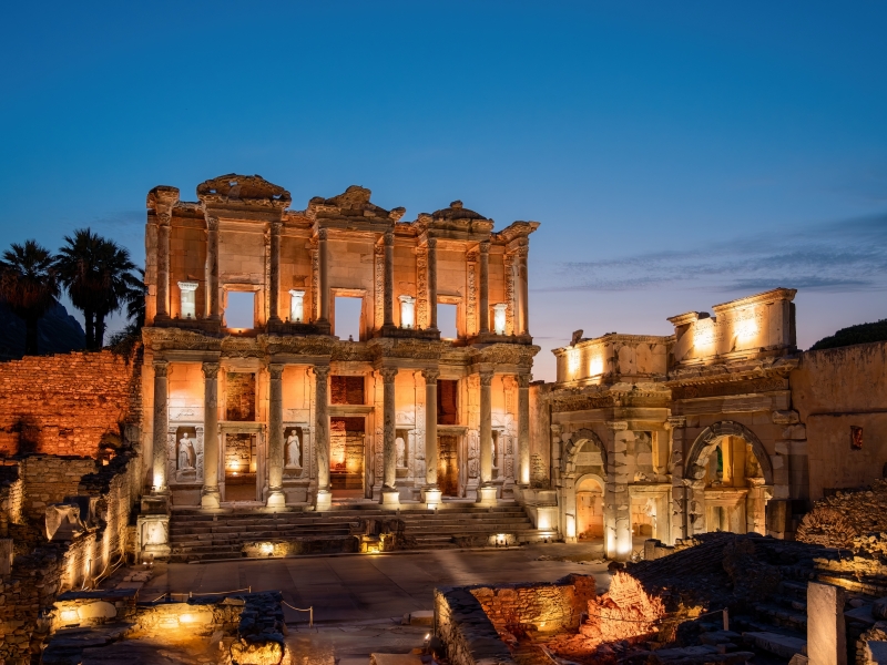 Ephesus Ancient City Now Open for Night Visits Ephesus Ancient City Now Open for Night Visits
